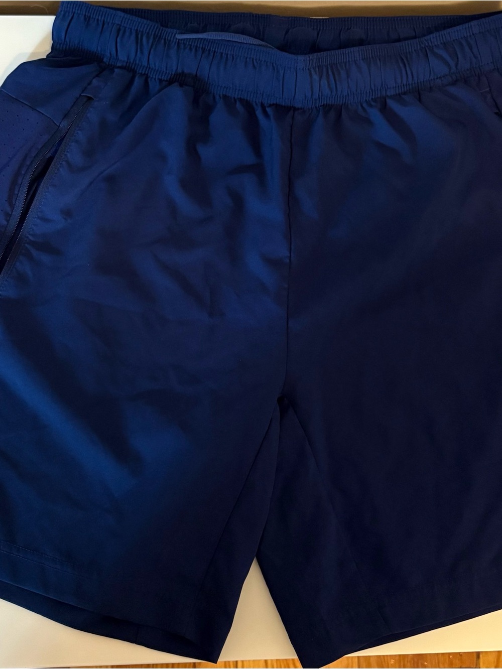 Adidas Men's Athletic Navy Blue Shorts - Lightweight Performance